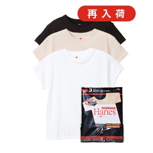 3PクルーネックTシャツ by THE DODO JEAN 26SS ヘインズ(HW1-D703)