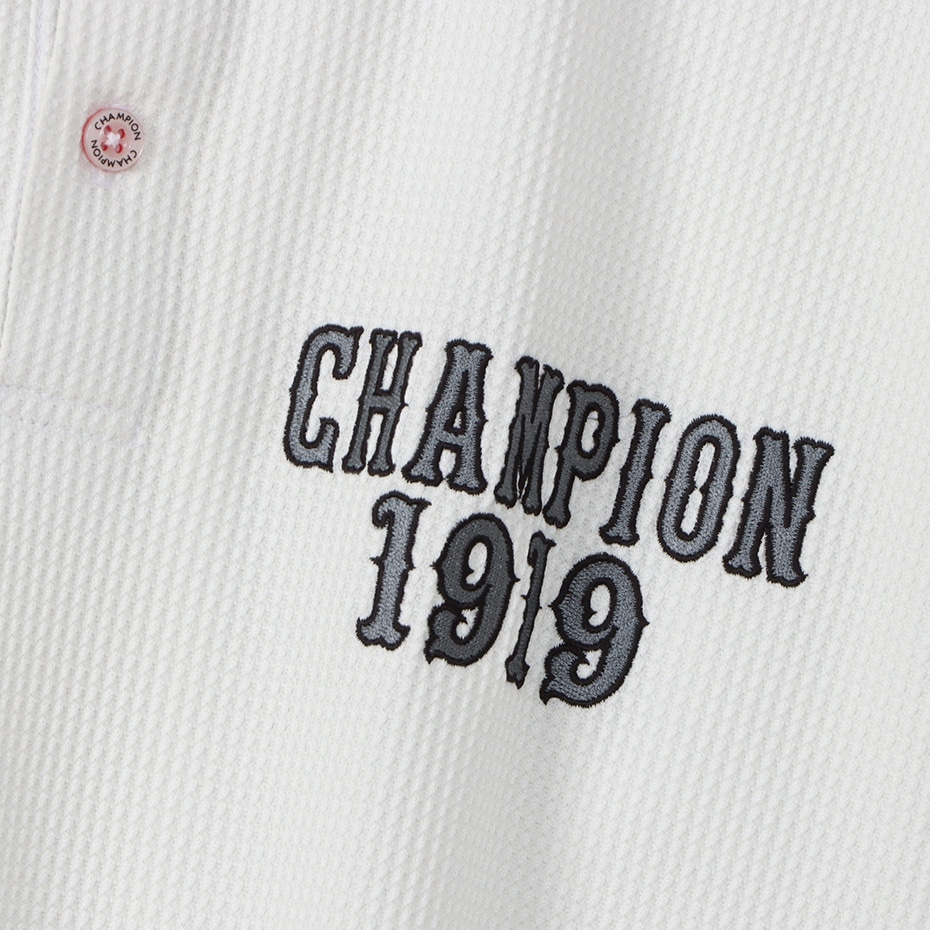 ロングスリーブポロシャツ ホワイト | チャンピオンの公式通販サイト