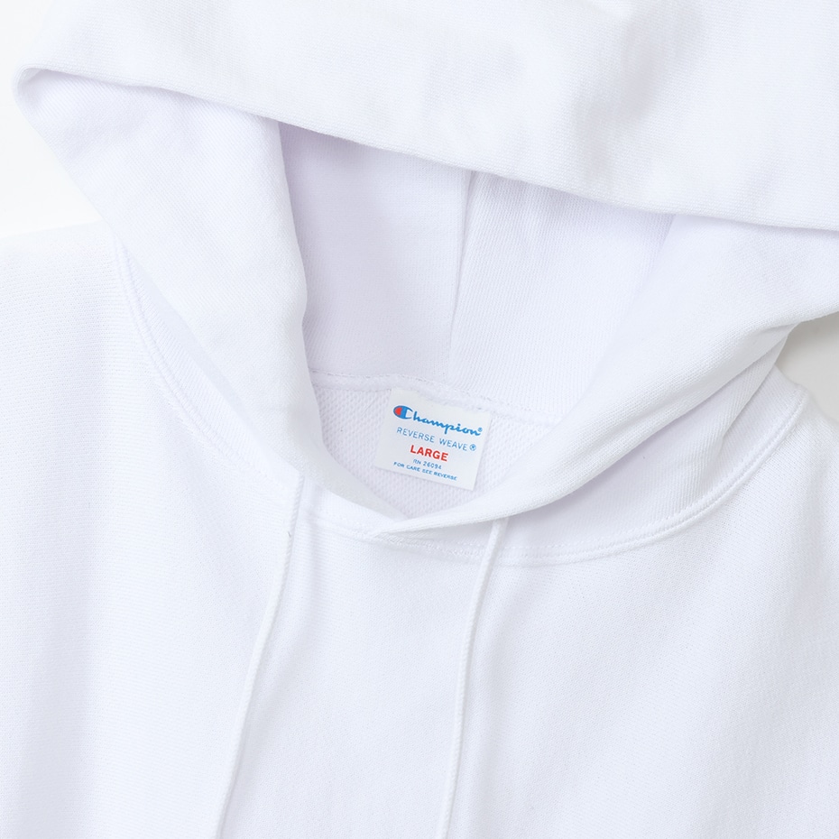 リバースウィーブ(R) フーデッドスウェットシャツ ホワイト | チャンピオンの公式通販サイト