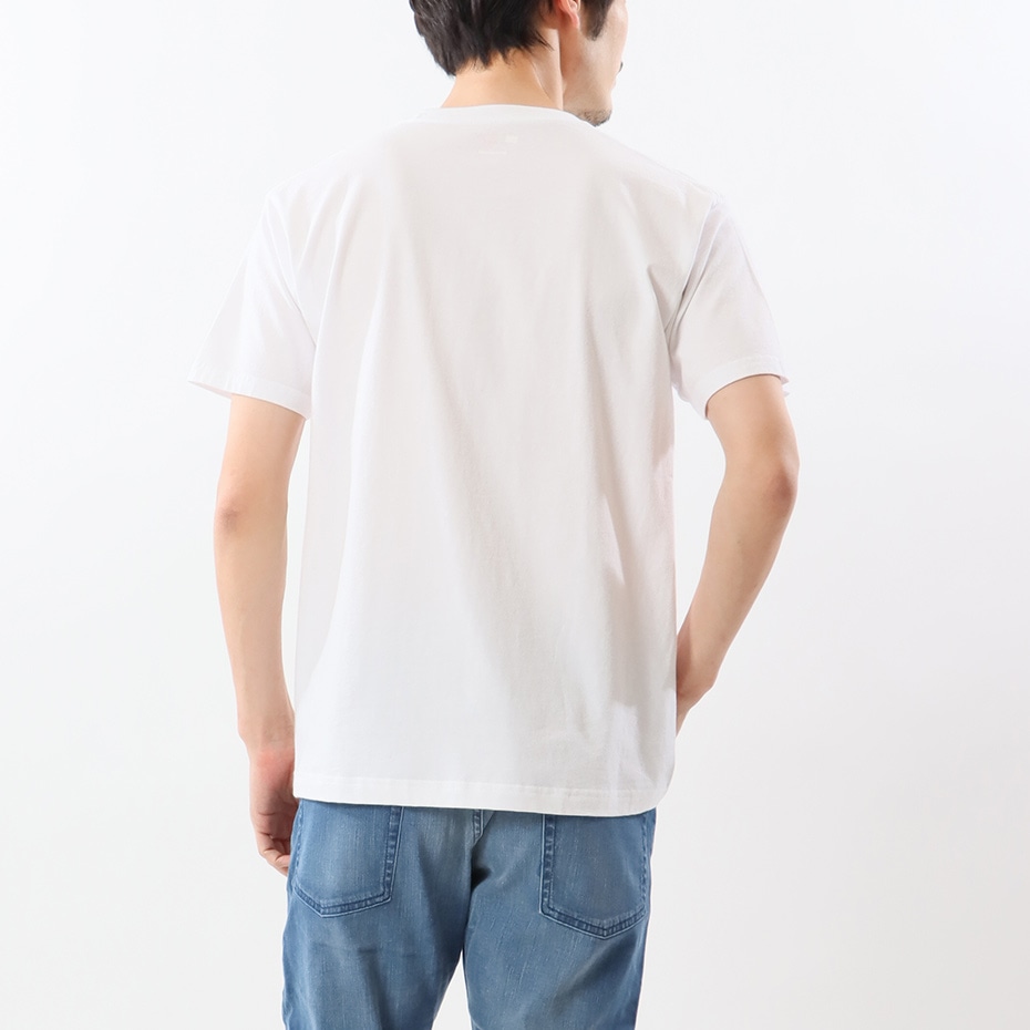 ジャパンフィット 2枚組 クルーネックtシャツ 5 3oz ホワイト ヘインズの公式通販サイト
