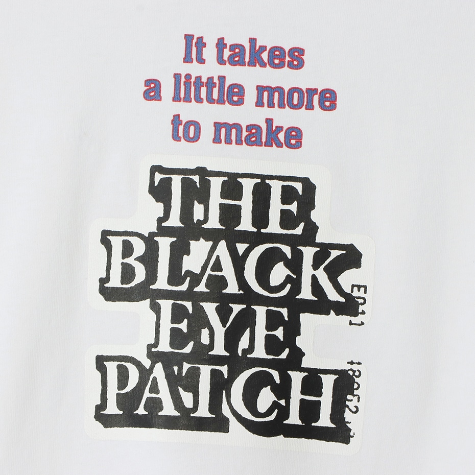 Champion × BLACK EYE PATCH ショートスリーブTシャツ ホワイト