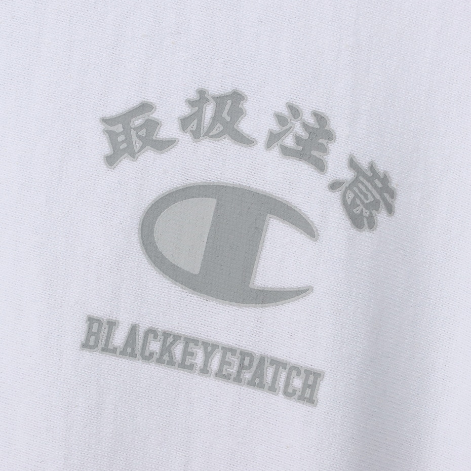 Champion x BLACK EYE PATCH リバースウィーブ(R) ロングスリーブT