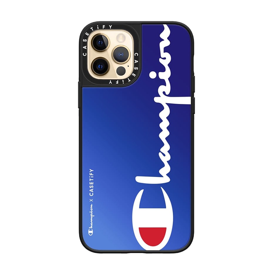 Champion Casetify Iphoneケース Champion Logomania Blue Iphone 12 Mini対応 ブルー チャンピオンの公式通販サイト