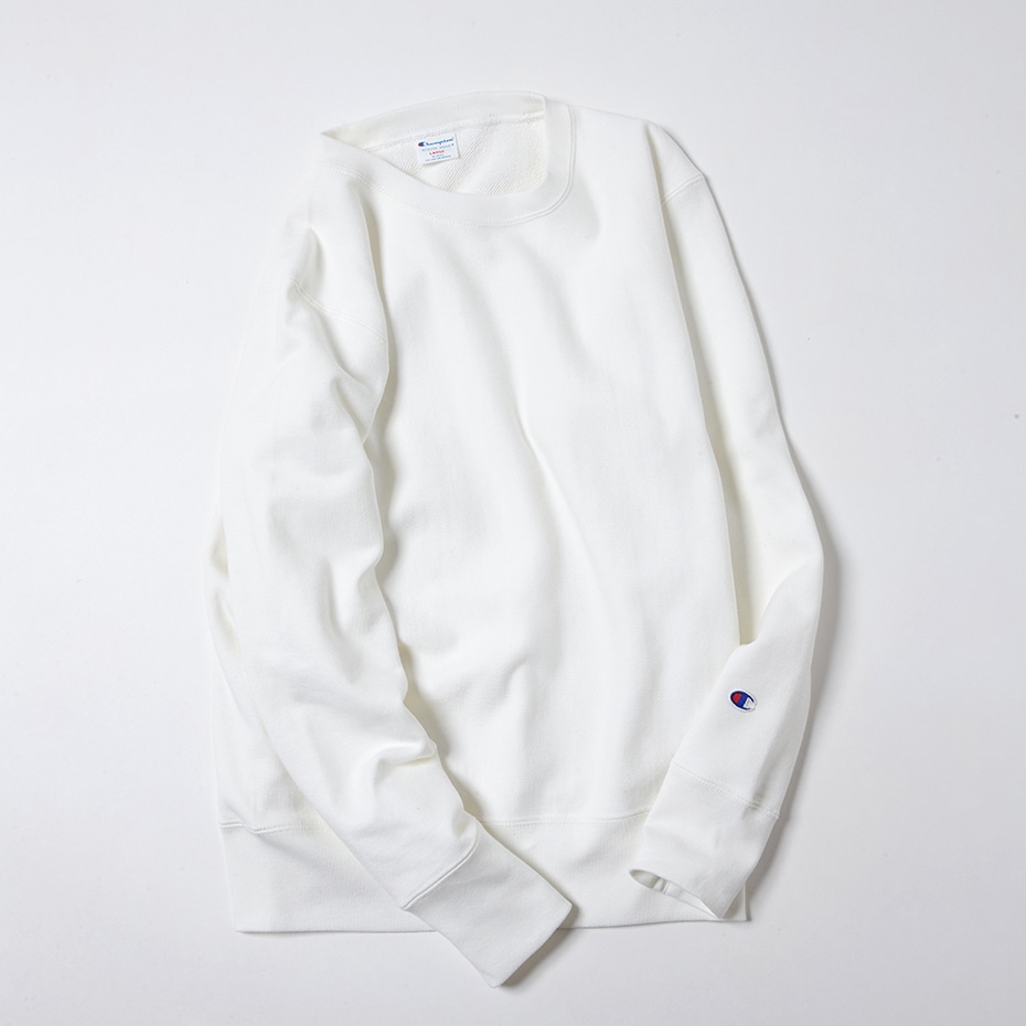 リバースウィーブ(R) クルーネックスウェットシャツ オフホワイト | チャンピオンの公式通販サイト