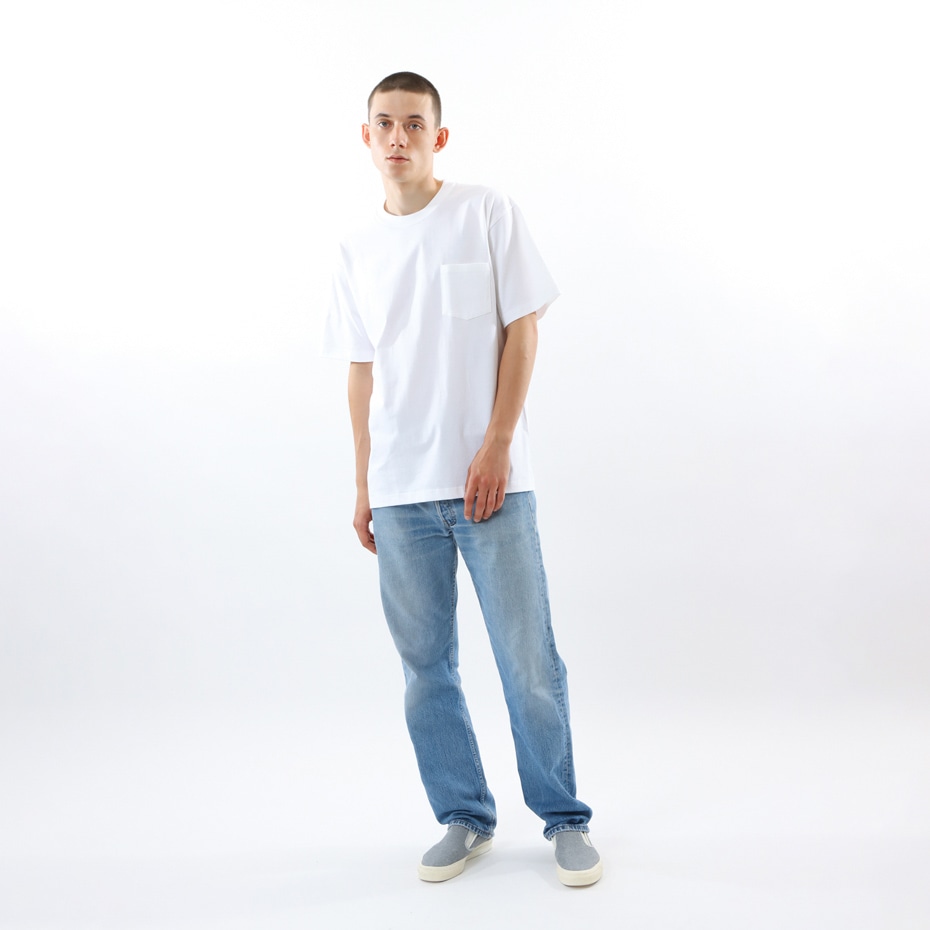 ビーフィーポケットTシャツ ホワイト | ヘインズの公式通販サイト