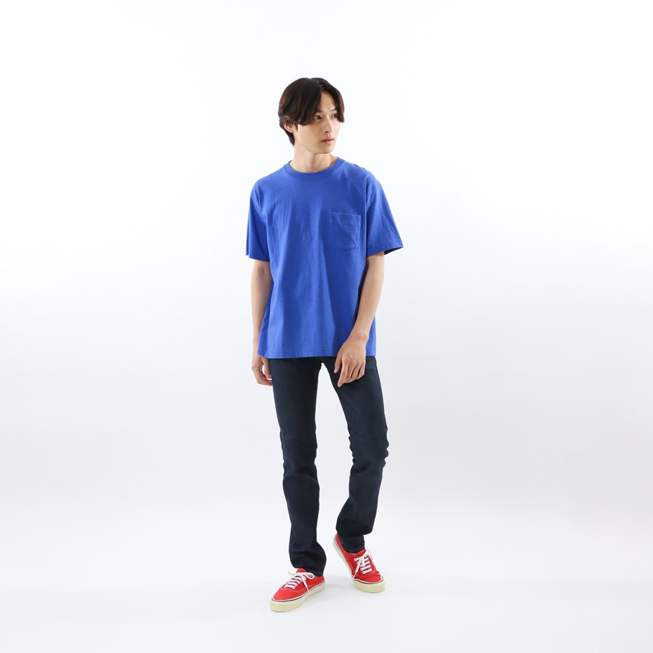 ビーフィーポケットTシャツ ヘザーブルー | ヘインズの公式通販サイト