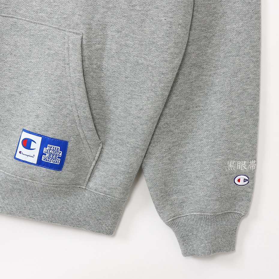 Champion x BLACK EYE PATCH フーデッドスウェットシャツ