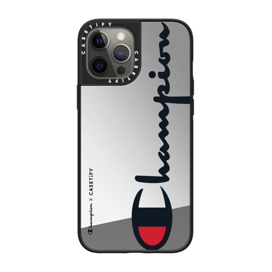 Champion Casetify Iphoneケース Champion Logomania Silver Iphone 12 Pro Max対応 シルバー チャンピオンの公式通販サイト