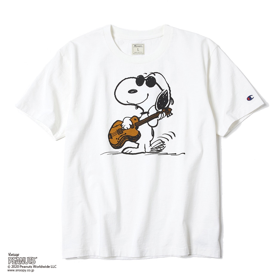 Peanuts Tシャツ オフホワイト チャンピオンの公式通販サイト