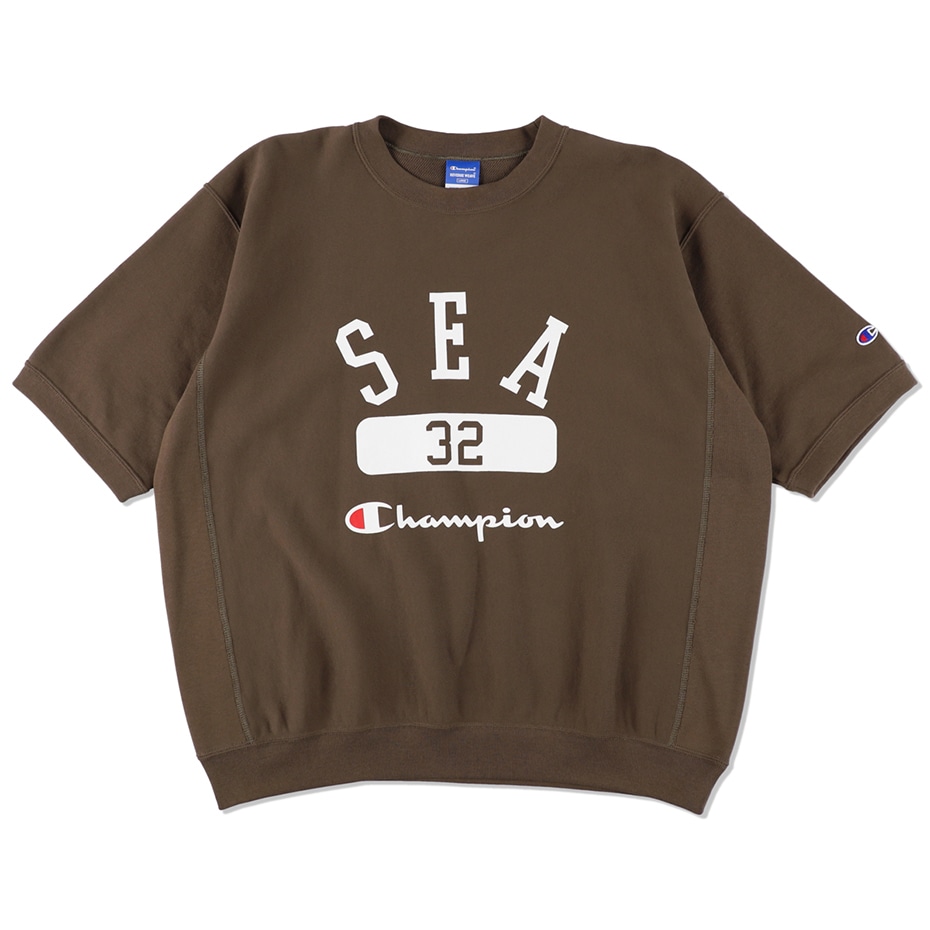 Champion x WIND AND SEA o[XEB[u(R) V[gX[uN[lbNXEFbgVc(C8-Z021)