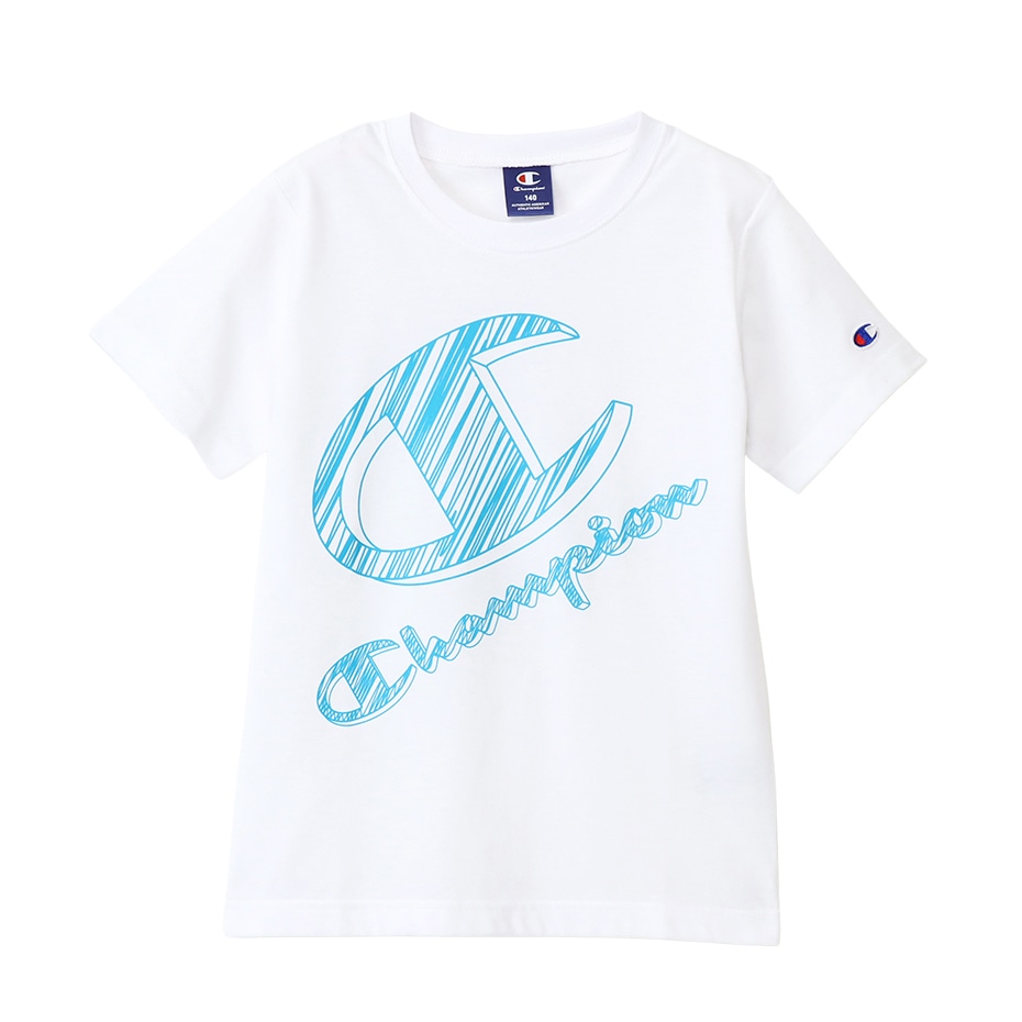 キッズ ショートスリーブTシャツ ホワイト | チャンピオンの公式通販サイト
