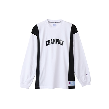 champion  ロングスリーブTシャツ　C3-Y430 ホワイト L
