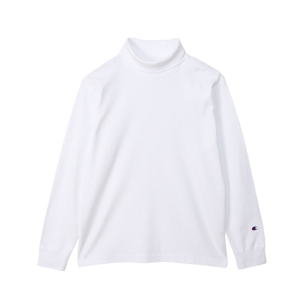 6,478円AUBETT タートルネック　ロングTシャツ　L 長袖 オフホワイト