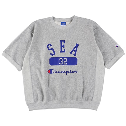 Champion x WIND AND SEA o[XEB[u(R) V[gX[uN[lbNXEFbgVc(C8-Z021)