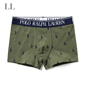 ショートボクサーブリーフ PPプリント 25FH ポロ ラルフ ローレン【前閉じ】(RM3-B101S)