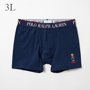 大きいサイズ ボクサーブリーフ コアフラッグセーターベア刺繍 25FH ポロ ラルフ ローレン【前開き】(RM3-B113K)