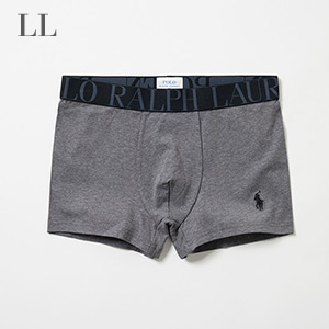 ショートボクサーブリーフ無地 25FH ポロ ラルフ ローレン【前閉じ】(RM3-B117S)