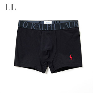 ショートボクサーブリーフ無地 25FH ポロ ラルフ ローレン【前閉じ】(RM3-B117S)