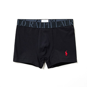 ショートボクサーブリーフ無地 25FH ポロ ラルフ ローレン【前閉じ】(RM3-B117S)