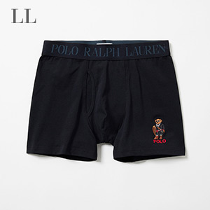ボクサーブリーフ ホリデーベア刺繍 25FH ポロ ラルフ ローレン【前開き】(RM3-C103)