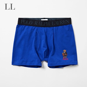 ボクサーブリーフ ホリデーベア刺繍 25FH ポロ ラルフ ローレン【前開き】(RM3-C103)
