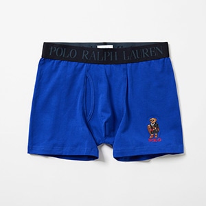ボクサーブリーフ ホリデーベア刺繍 25FH ポロ ラルフ ローレン【前開き】(RM3-C103)