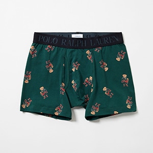 ボクサーブリーフ ホリデーベア オールオーバープリント 25FH ポロ ラルフ ローレン【前開き】(RM3-C104)