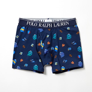 ボクサーブリーフ アーカレッジプリント 25FH ポロ ラルフ ローレン【前開き】(RM3-C107)