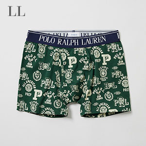 ボクサーブリーフ アーカレッジプリント 25FH ポロ ラルフ ローレン【前開き】(RM3-C107)
