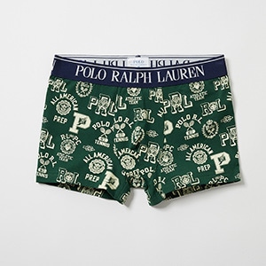 ショートボクサーブリーフ アーカレッジプリント 25FH ポロ ラルフ ローレン【前閉じ】(RM3-C107S)