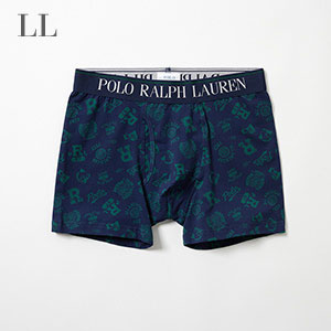 ボクサーブリーフ トスエンブレムプリント 25FH ポロ ラルフ ローレン【前開き】(RM3-C108)