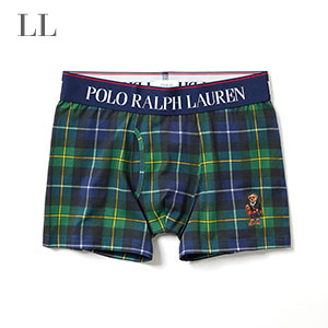 ボクサーブリーフ ホリデーベア刺繍 25FH ポロ ラルフ ローレン【前開き】(RM3-C108)