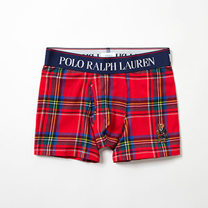 ボクサーブリーフ ホリデーベア刺繍 25FH ポロ ラルフ ローレン【前開き】(RM3-C108)