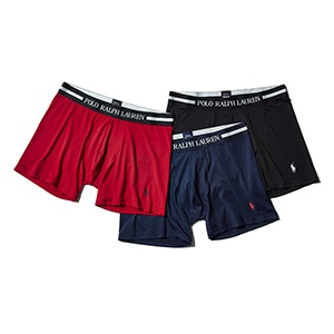 3P マイクロファイバーボクサーブリーフ 25FH ポロ ラルフ ローレン【前閉じ】(RM3-C502)