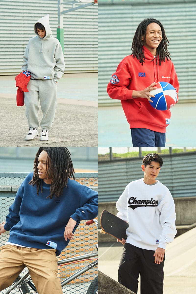 Champion Fall and Winter 2022 ACTION STYLE [LOOKBOOK] ヘインズ